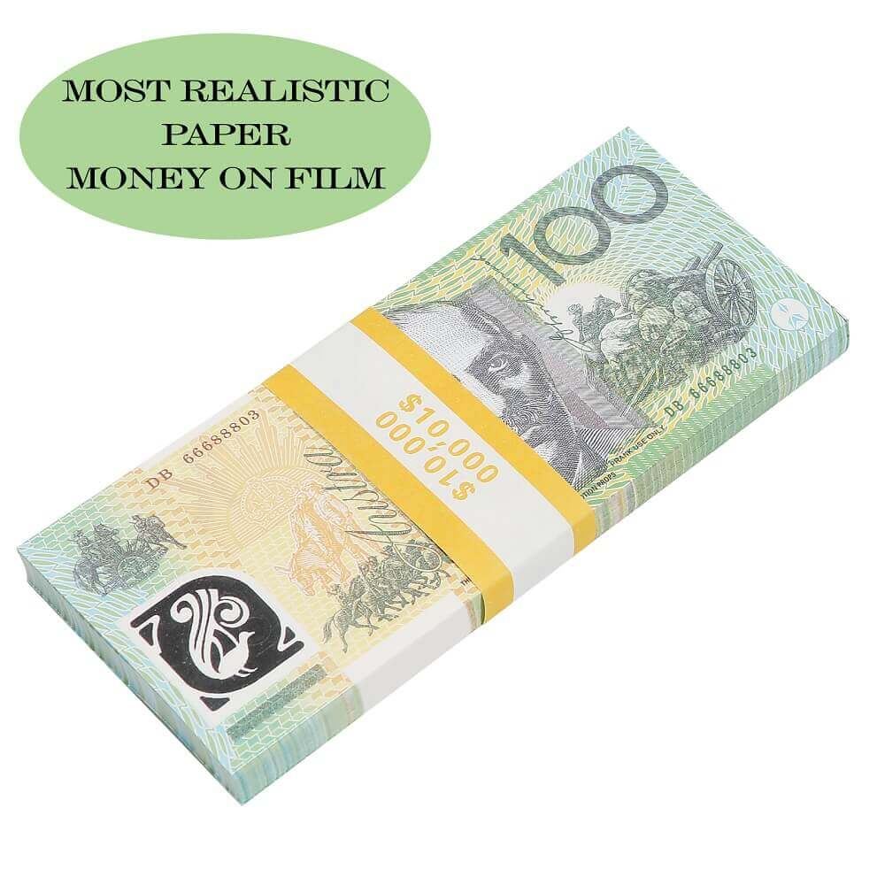 Mixed Australian Fake Money Bundle - Buy Australian Dollars Online