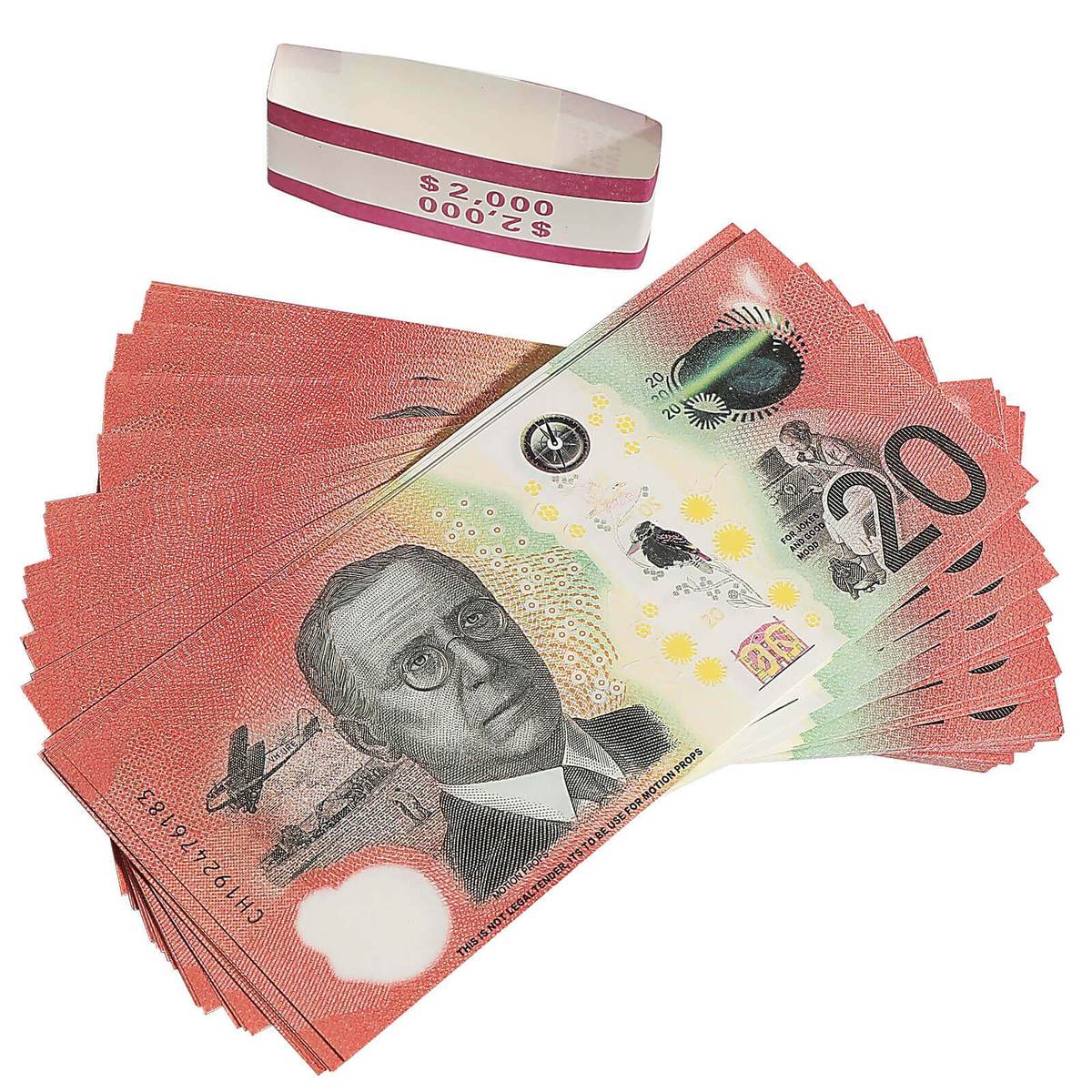 $20 Australian Fake Money thumbnail 5
